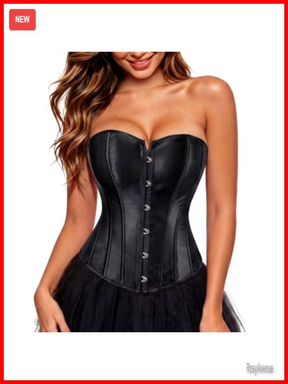 Women's Renaissance Lace Up Corset Top Polyester Bustier